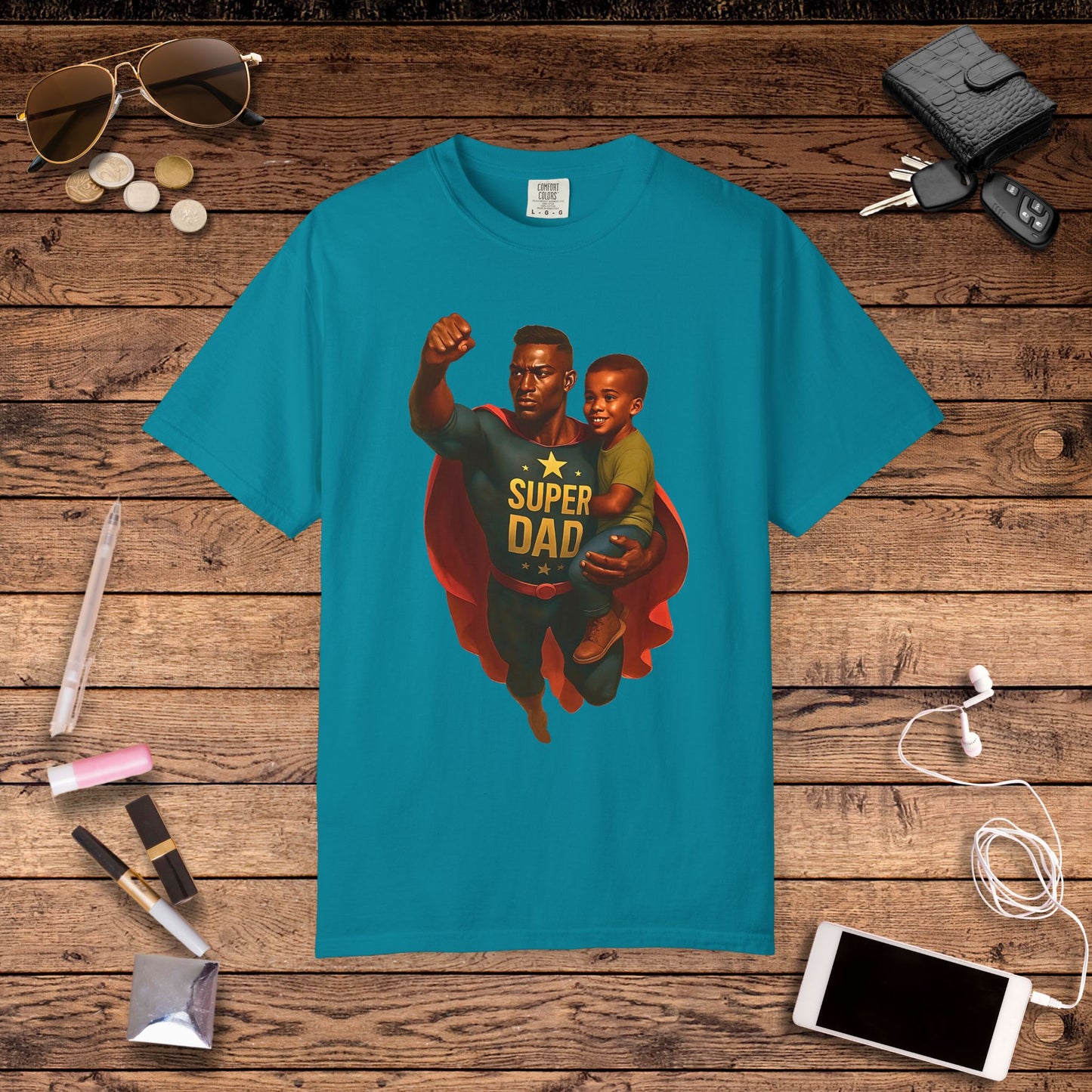 Super Dad T-shirt in Multiple Colors and Styles, Superhero Dad Shirt, Best Dad Gift, Father's Day Shirt, Super Hero Tshirt, Father's Day Gift for Dad, Dad Shirt