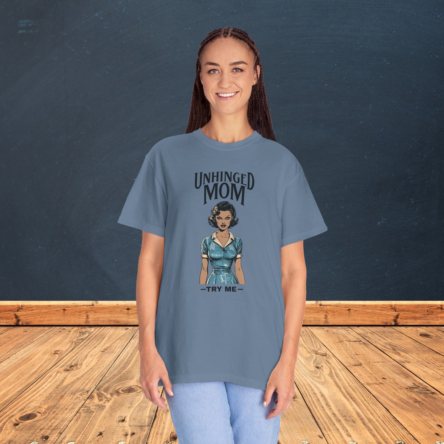 Unhinged Mom T-shirt, Best Mom Gift, Hot Mama Tshirt, Funny Mom Shirt, Mom Life Apparel, Mother's Day Gift, Mom Birthday Present, Funny Mom Shirt, Mother T