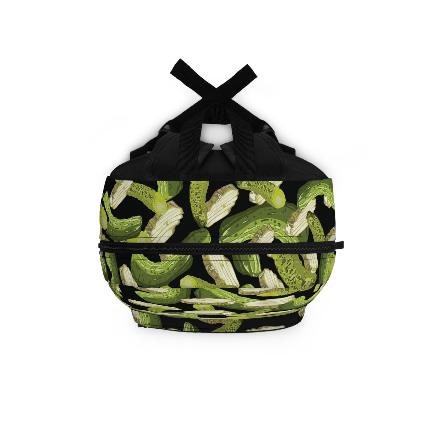 Pickle Backpack, Cute School Bag, Foodie Gift for Pickle Lovers, Green Pickle Lover, Fun Travel Backpack, Pickle Bag, Accessory with Pickles