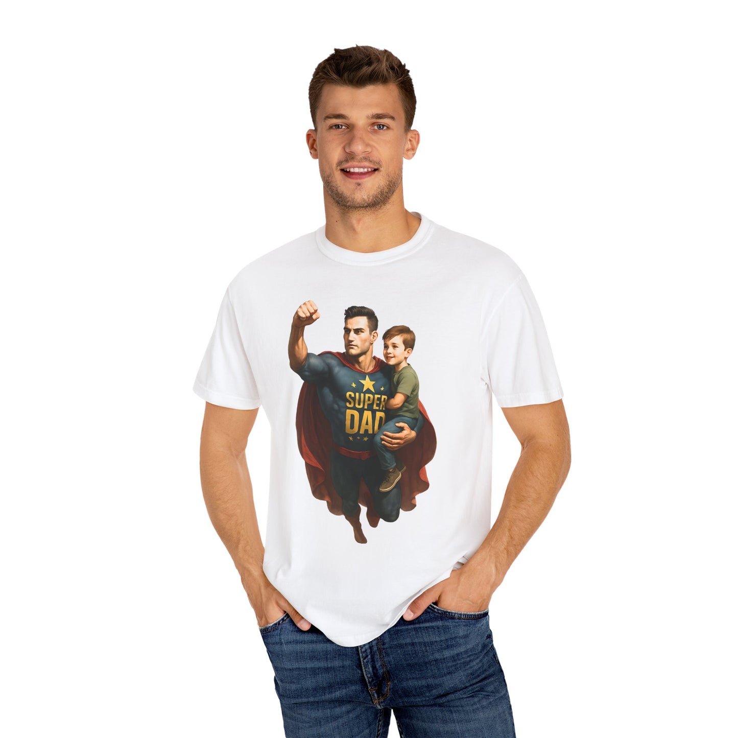 Super Dad T-shirt in Multiple Colors and Styles, Best Dad Gift, Superhero Shirt, Father's Day Shirt, Super Hero Tshirt, Father's Day Gift for Dad, Dad Shirt