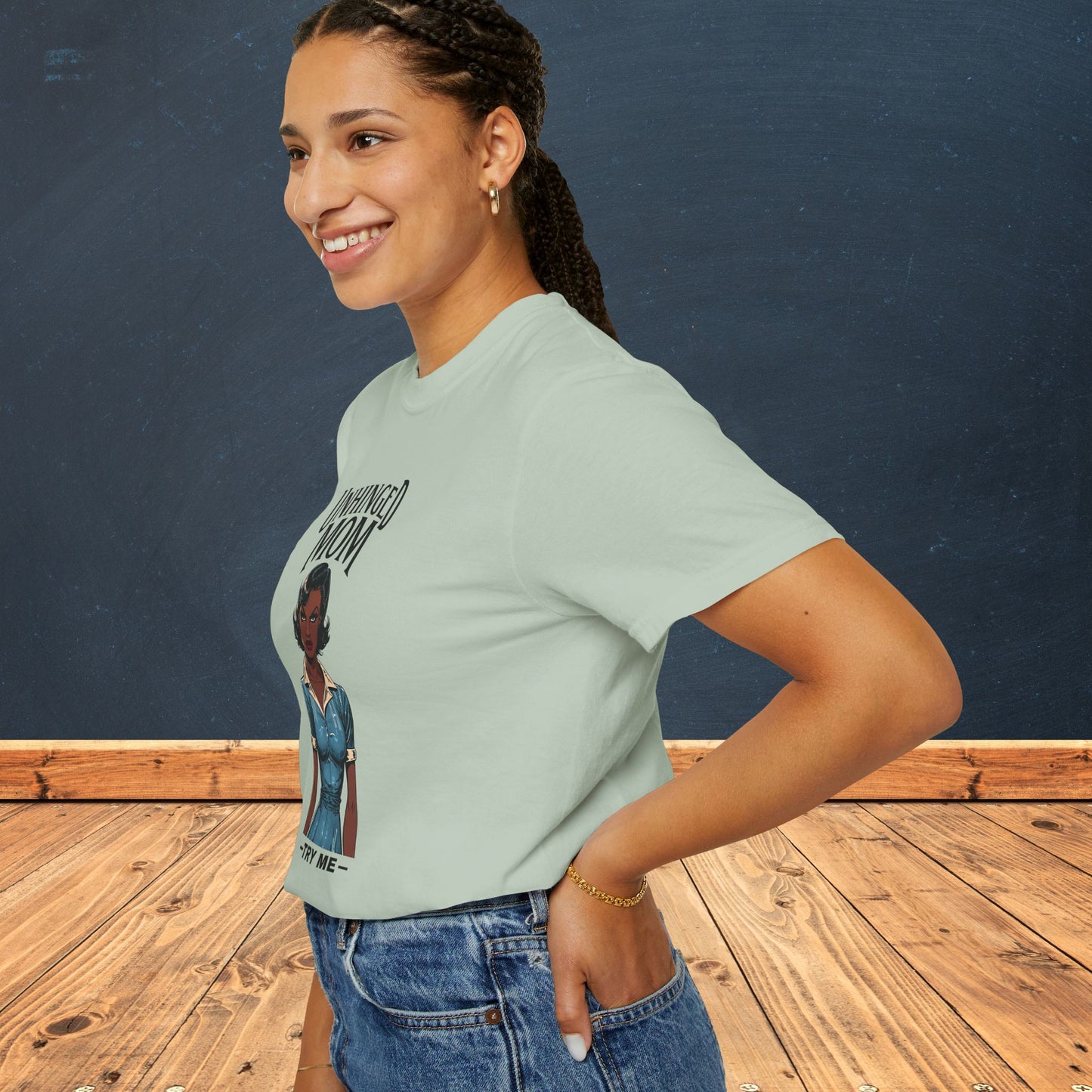 Unhinged Mom Tshirt, Best Mom Gift, Hot Mama Apparel, Funny Mom Shirt, Mother's Day Gift, Mom Birthday Present, Inappropriate Adult Humor Tee, Gift for Mom