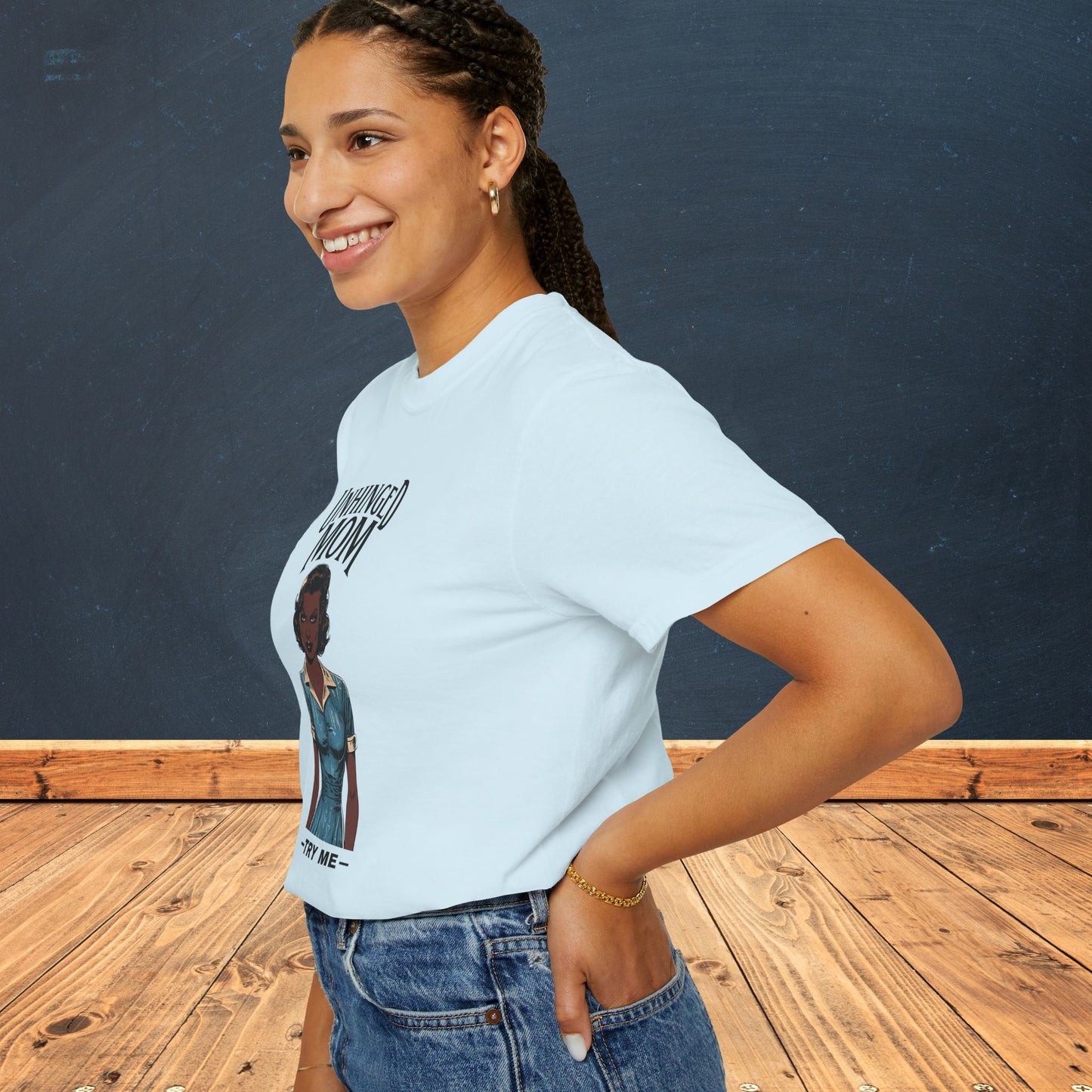 Unhinged Mom Tshirt, Best Mom Gift, Hot Mama Apparel, Funny Mom Shirt, Mother's Day Gift, Mom Birthday Present, Inappropriate Adult Humor Tee, Gift for Mom