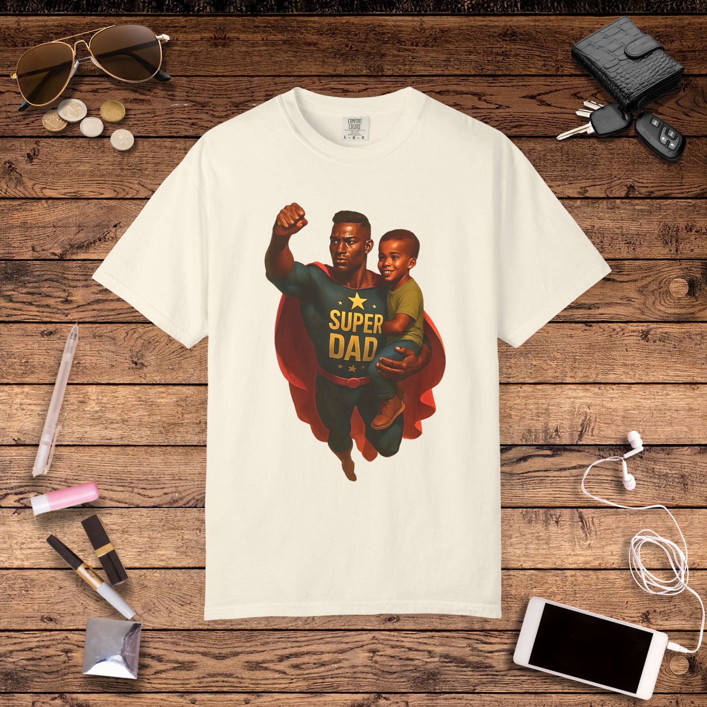 Super Dad T-shirt in Multiple Colors and Styles, Superhero Dad Shirt, Best Dad Gift, Father's Day Shirt, Super Hero Tshirt, Father's Day Gift for Dad, Dad Shirt
